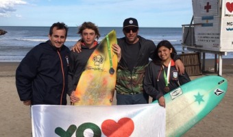 Juegos Bonaerenses: podios en el Surf